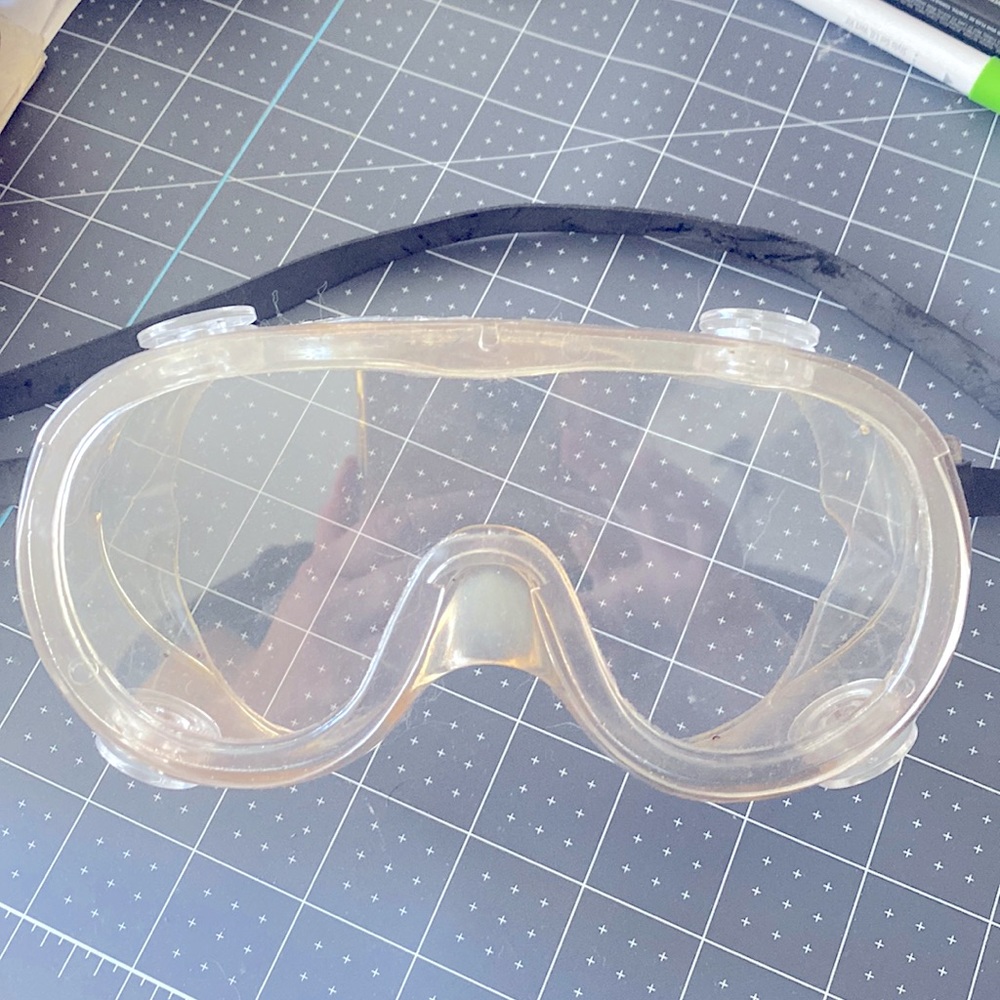 Eyeglasses Mask for biology class
